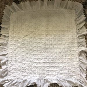 26x26 white pillow sham